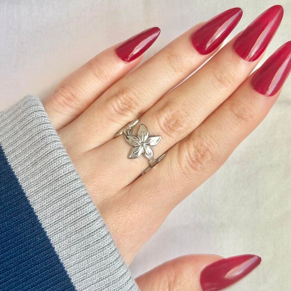 Vintage Inspired Luxury Silver Tone Ring